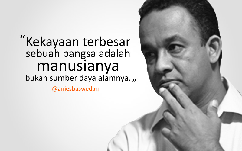 Biografi Calon Gubernur DKi Jakarta Anies Baswedan
